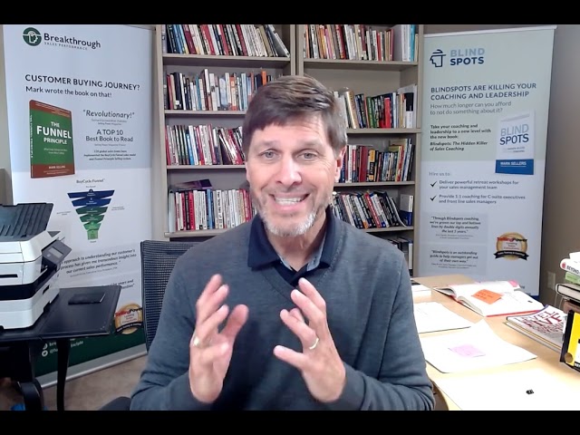 Successful sales managers use the monthly Funnel Audit to help their sellers reset or confirm selling priorities.  These Audit conversations are most impactful when managers do two things.  Watch the video and find out.